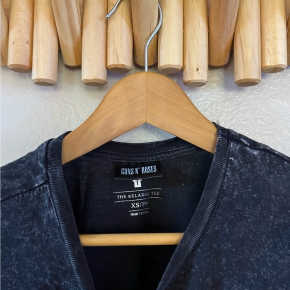 Guns and Roses Acid Wash Band Tee - Picture 2 of 3